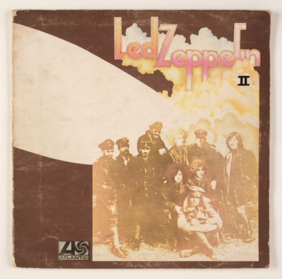 Lot 128 - Pink Floyd & Led Zeppelin. Collection of 7 original vinyl rock records / LPs