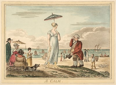 Lot 163 - Gillray (James). A Calm & A Squall. H. Humphrey 1820 [but H. G. Bohn edition] circa 1850