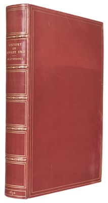 Lot 28 - Pepys, Samuel. Braybrooke (Richard Griffin, Baron). The History of Audley End, 1836