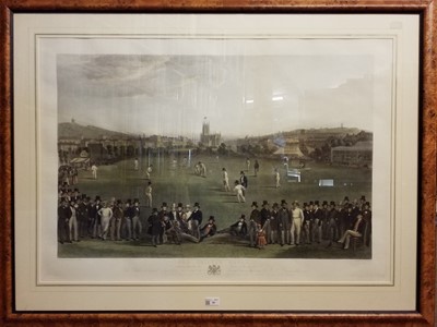 Lot 55 - Phillips (G. H.). The Cricket Match ..., 1849 [but later 20th-century restrike]