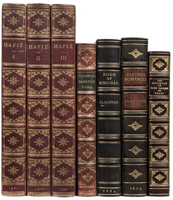 Lot 263 - Payne (John, translator). The Poems of Hafiz, 3 volumes, 1901..., and others