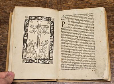 Lot 4 - Francis of Assisi (Saint). Fioretti, Venice: per Andrea di Boneti de Pavia, 22 November 1484