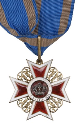 Lot 183 - Romania, Order of the Crown, 1st type, Civil Division, Commander's neck badge