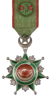 Lot 176 - Ottoman Empire, Order of Osmania, Fourth Class breast badge