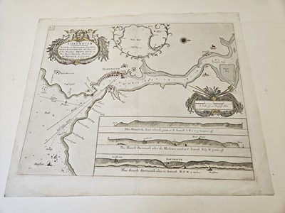 Lot 34 - Collins (Captain Greenville). Four Sea Charts, circa 1760