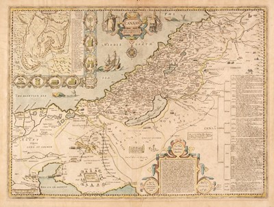 Lot 63 - Holy Land. Speed (John), Canaan, Thomas Bassett & Richard Chiswell [1676]