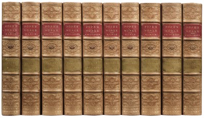 Lot 204 - Pope (Alexander). Works, 10 volumes, 1871-86