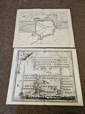 Lot 96 - Maps. A collection of 41 maps, 17th - 19th century