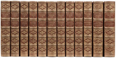 Lot 259 - Smollett (Tobias). Works, 12 volumes, 1899-1901