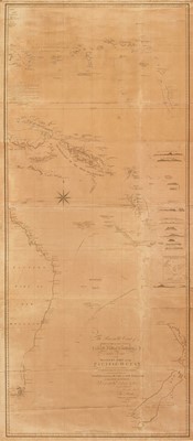 Lot 15 - Australasia. Allen (George), Large chart of the South Western Pacific,Laurie & Whittle, circa 1800