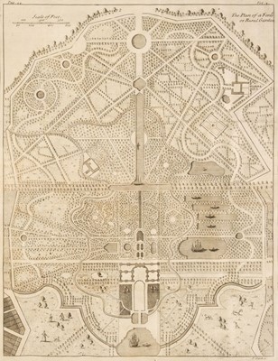 Lot 501 - Switzer (Stephen). Ichnographia Rustica: or, The ... Gardener's Recreation, 3 vols., 2nd ed., 1742