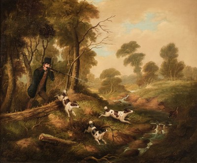 Lot 124 - Egbert Jones (Samuel John, 1796-1861). Snipe Shoot, circa 1840s