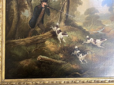 Lot 124 - Egbert Jones (Samuel John, 1796-1861). Snipe Shoot, circa 1840s