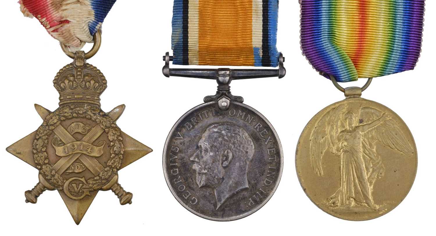 Lot 93 - Three: Private S. Hurrell, Devonshire Regiment