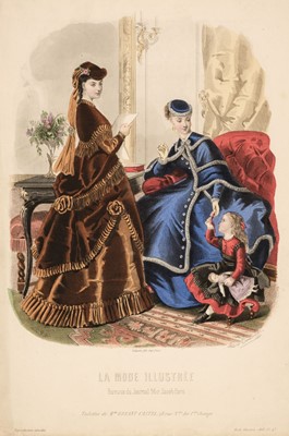 Lot 158 - Fashion. A collection of approximately 100 engravings, mid-late 19th century