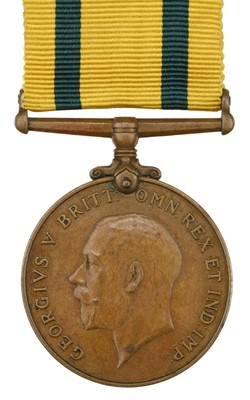 Lot 156 - Territorial Force War Medal, G.V.R. (1471 Pte. E. Rottenbury. Devon. R.), good very fine