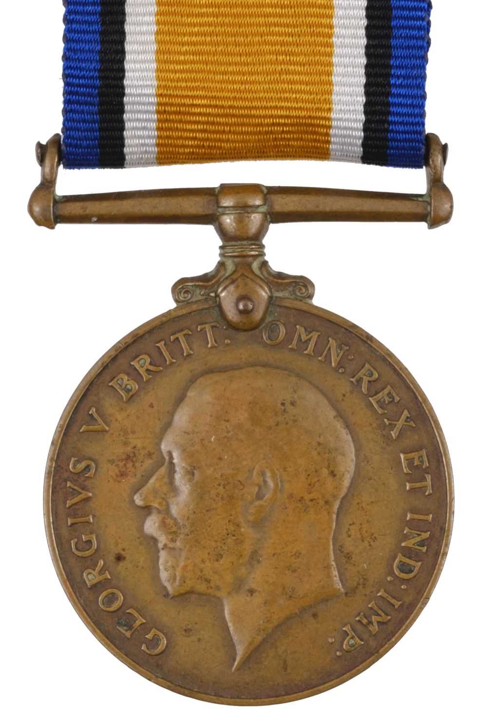Lot 114 - British War Medal, bronze issue (Clk. E.N. Lambert. 104 Lab. Cps.)