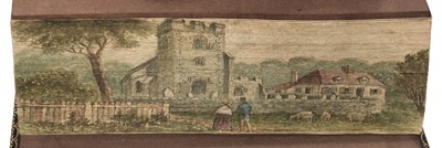 Lot 115 - Fore-edge paintings. Elegant Extracts from the... British Poets, 5 volumes, circa 1820