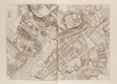 Lot 355 - Canina (Luigi). Gli Edifizi di Roma Antica, 4 volumes (of 6), 1841-51