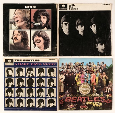 Lot 133 - The Beatles. Collection of 20 Beatles vinyl records / LPs and  related