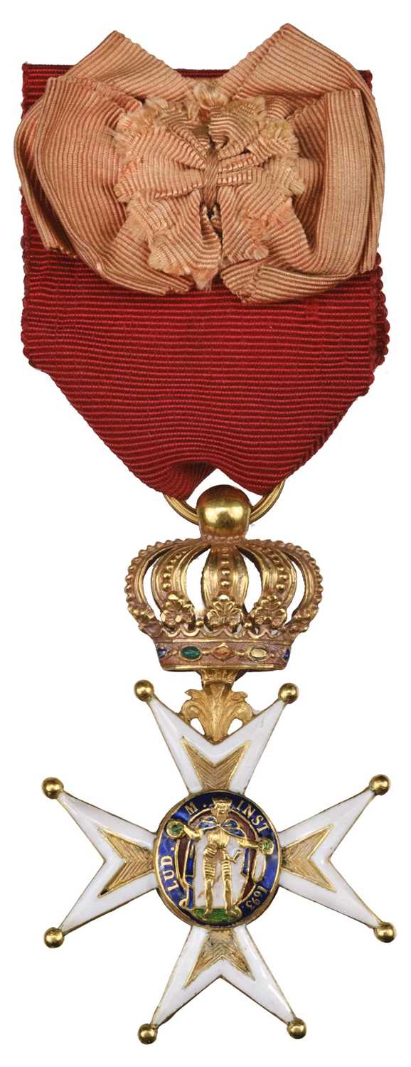 Lot 161 - France, Louis Philippe, Royal and Military Order of St. Louis, Chevalier’s breast bad