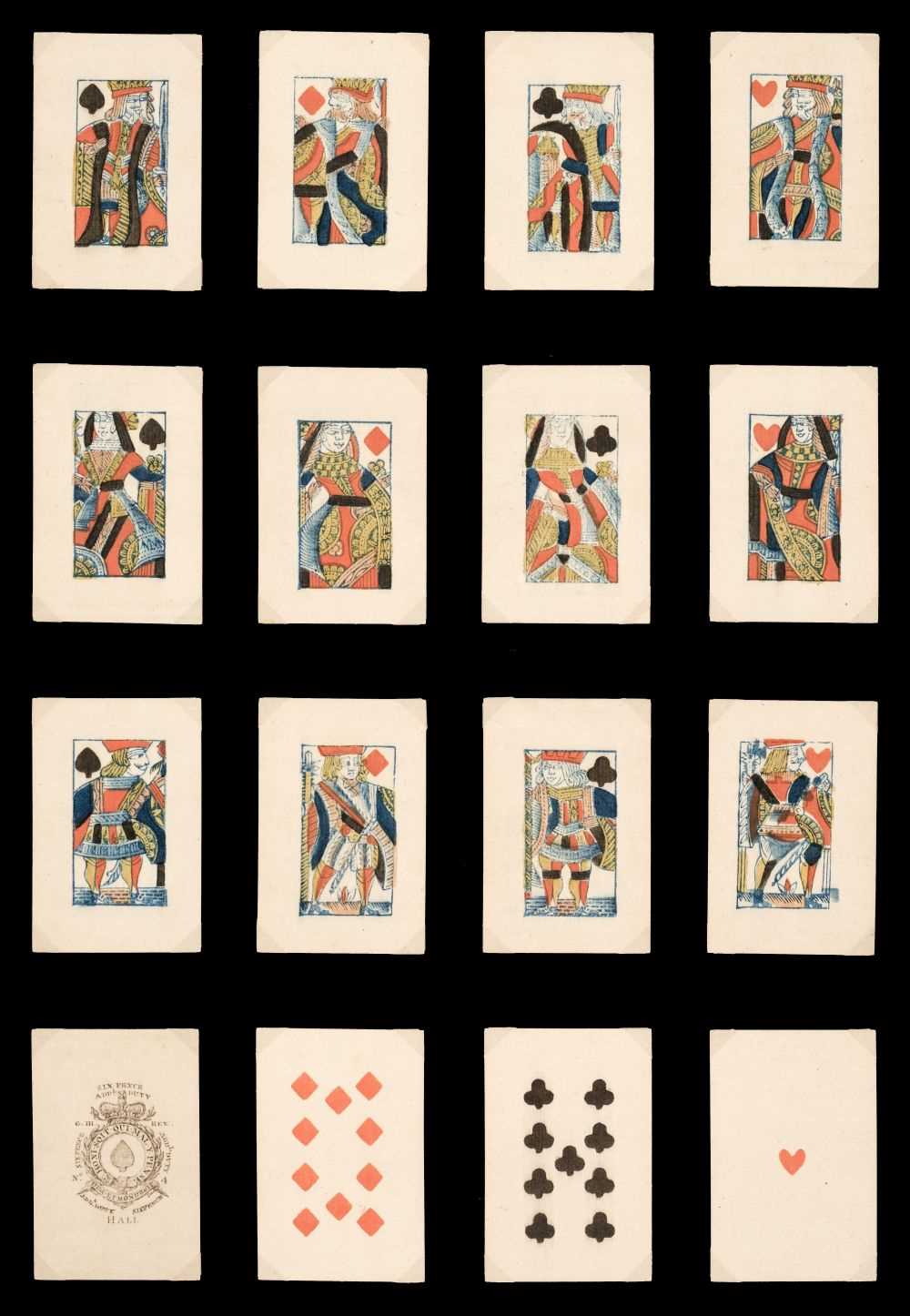 Lot 359 - English playing cards. Standard pattern