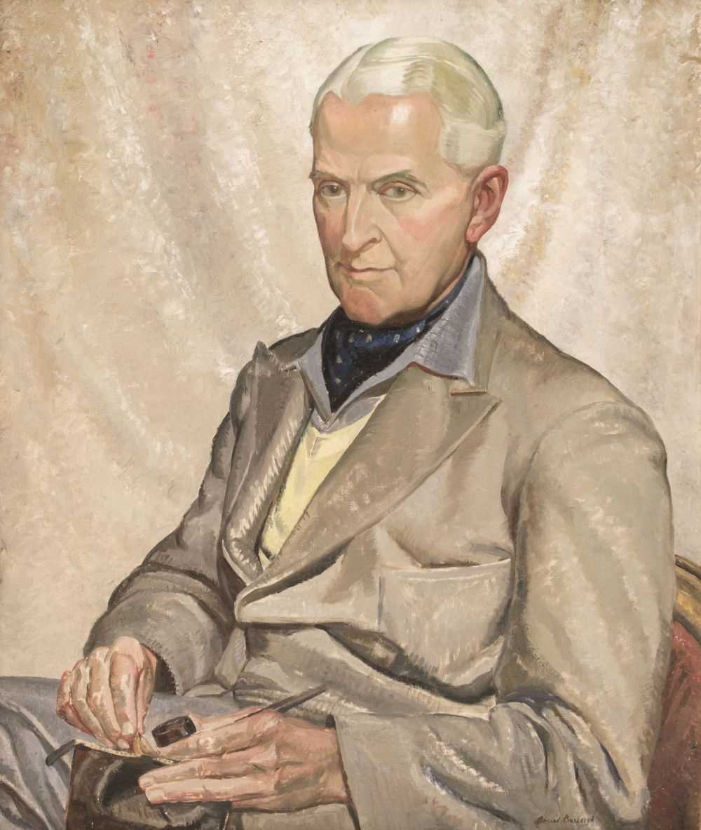 Lot 281 - Burleigh (Averil, 1883-1949). Portrait of the artist's husband, Charles Burleigh