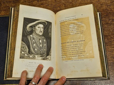 Lot 128 - Fore-edge paintings. The Life of Cardinal Wolsey, by George Cavendish, 2 vols., 1825