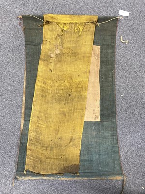 Lot 240 - Three Tibetan scrolls on silk, 18th century