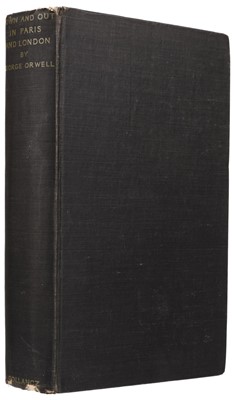 Lot 881 - Orwell (George). Down and Out in Paris and London, 1st edition, 1933