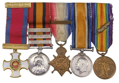 Lot 37 - Miniature dress medals attributed to Lt Col C.H.B. Imbert-Terry, D.S.O., Devonshire Regiment