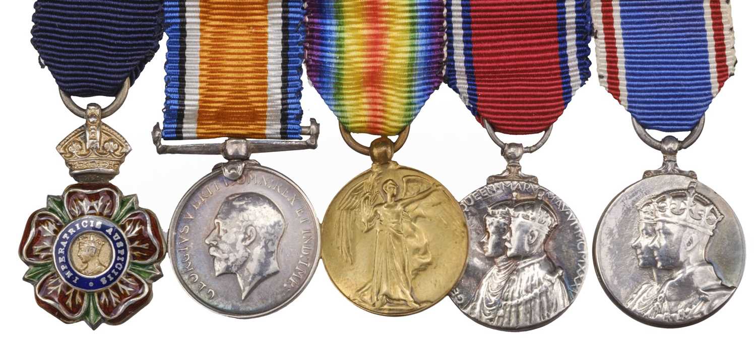 Lot 24 - Miniature dress medals attributed to A.V. Askwith, C.S.I., C.I.E., Indian Civil Service
