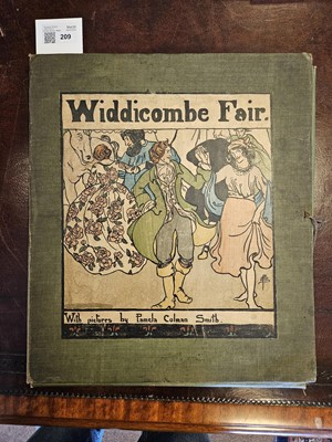 Lot 209 - Smith (Pamela Colman). Widdicombe Fair, New York and London: Doubleday & McClure Co, 1899