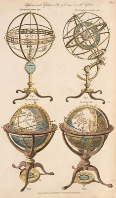 Lot 59 - Globes & Speres. A collection of 26 maps and engravings, 18th & 19th century