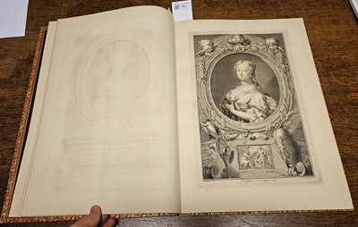 Lot 38 - Queen Anne. An album of 26 portraits of Queen Anne, circa 1710-1750