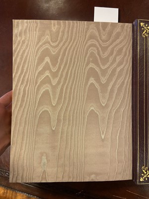 Lot 54 - Cosway-style binding. Letters written by the Earl of Chesterfield, 2 volumes, 1774