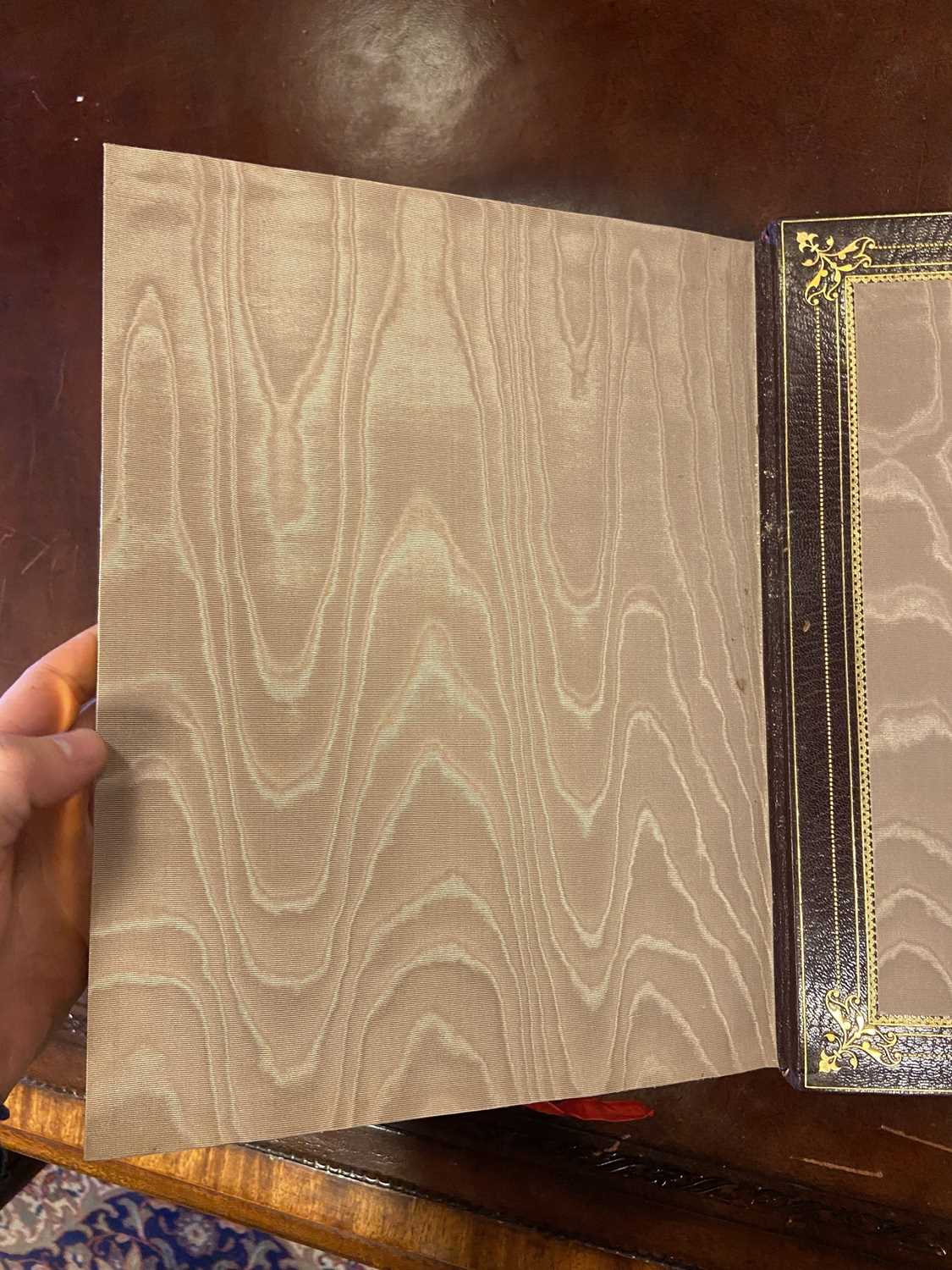 Lot 54 - Cosway-style binding. Letters written by the