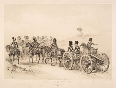 Lot 177 - Campion (G. B, 1796-1870). Royal Horse Artillery, plates 1 - 6, Ackermann, circa 1845