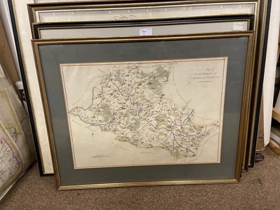 Lot 31 - Maps. A collection of approximately 40 maps, 17th - 20th century