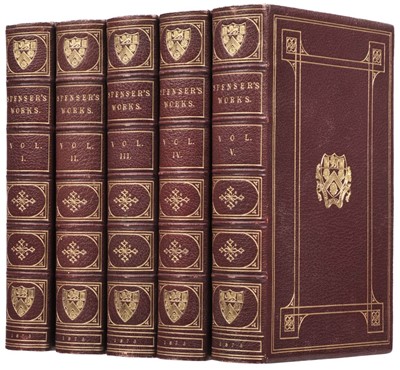 Lot 206 - Collier (John Payne, editor). The Works of Edmund Spenser, 1873