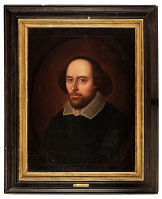 Lot 173 - Shakespeare (William, 1564-1616). The ‘Chandos’ Portrait, after John Taylor, early-mid 19th century