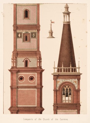 Lot 383 - Gruner (Ludwig). The Terra-Cotta Architecture of North Italy, 1st edition, 1867