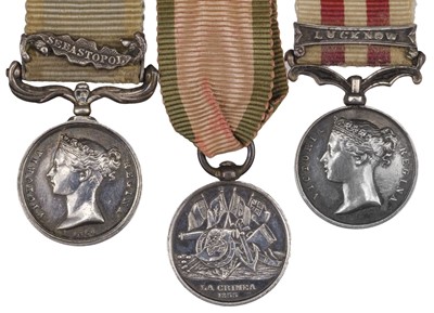 Lot 26 - Miniature dress medals attributed to Captain Charles Gilbert Blane, Royal Welsh Fusiliers