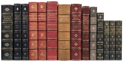 Lot 305 - Sangorski & Sutcliffe Bindings. Russell (Bertrand). History of Western Philosophy, 1947..., and others