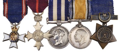 Lot 29 - Miniature dress medals attributed to Colonel C. Childs-Clarke, Royal Marine Light Infantry