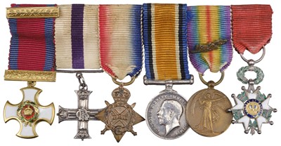 Lot 36 - Miniature dress medals attributed to Lieutenant-Colonel G.E. Hawes, Royal Fusiliers