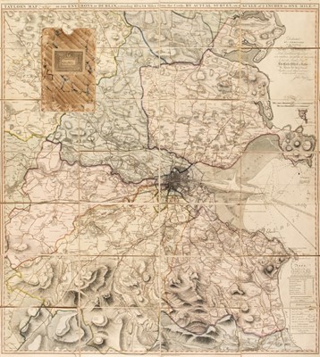 Lot 73 - Ireland. Taylor (John), Taylor's Map of the Environs of Dublin..., 1816