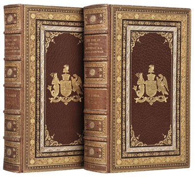 Lot 279 - Bumpus Binding. The Life of Edward Mountagu, First Earl Sandwich, by F. R. Harris, 2 vols., 1912