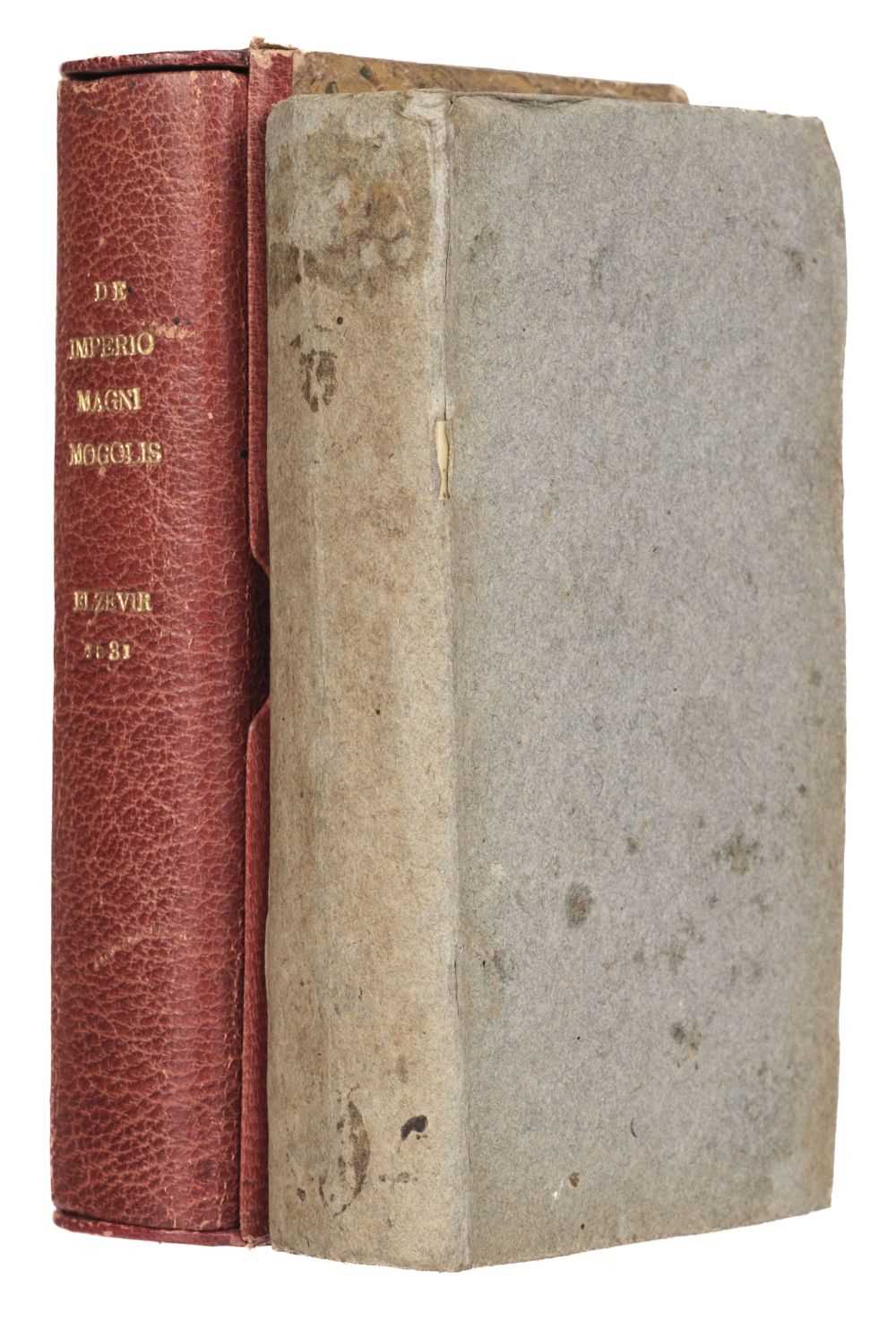 Lot 21 - Elzevir Press. De Imperio Magni Mogolis sive India vera commentarius... , Leiden: Elzevir, 1631