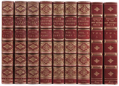 Lot 216 - Burton (John). A History of the Reign of Queen Anne, 3 vols., 1880..., and others